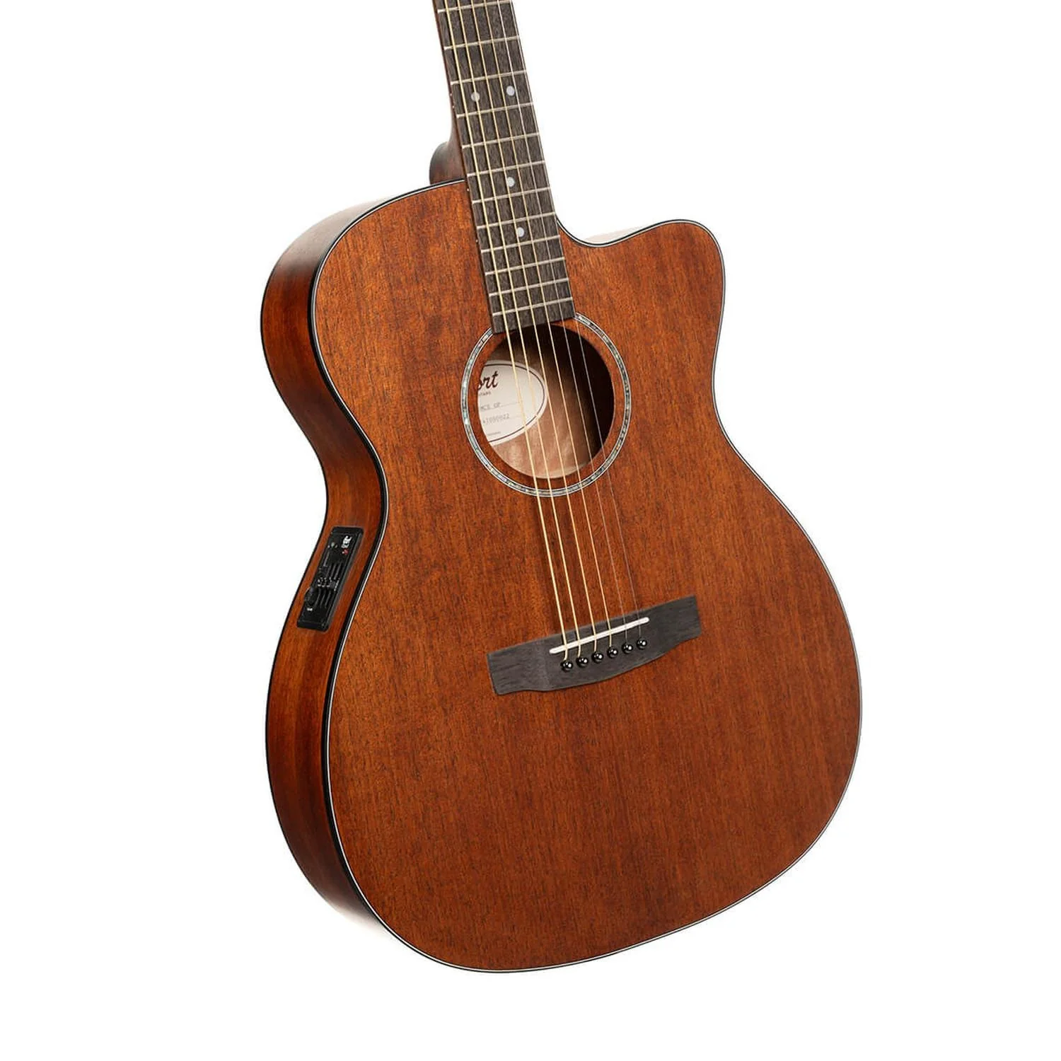 Cort L60MCE Semi 6 String Electro Acoustic Guitar - Image 4
