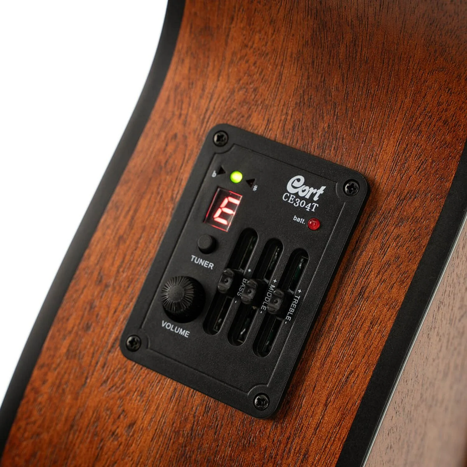 Cort L60MCE Semi 6 String Electro Acoustic Guitar - Image 7