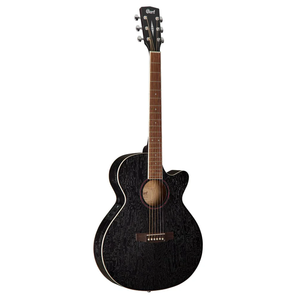 Cort SFX-AB Ash Burl Electro Acoustic Guitar - Open Box