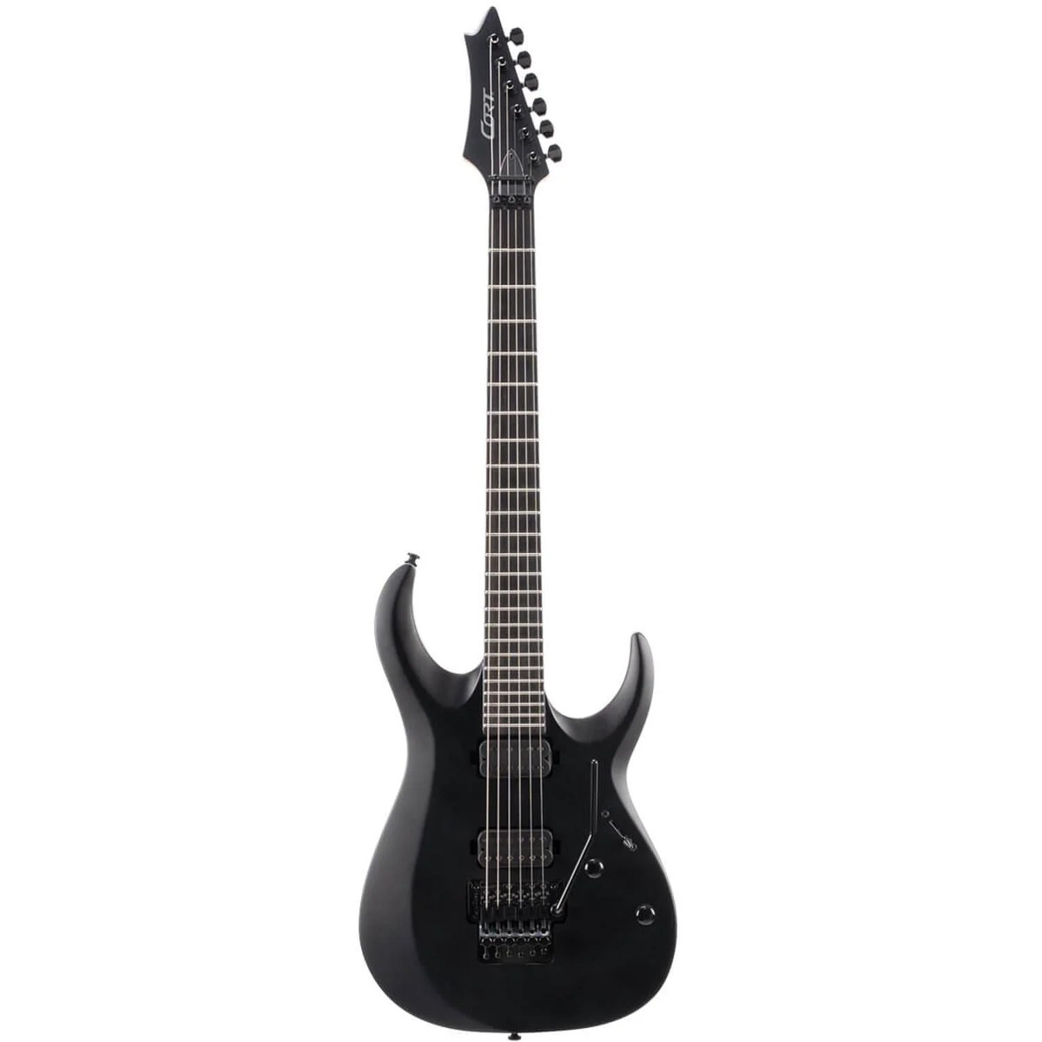 Cort X500 Menace 6 String Electric Guitar - Black Satin