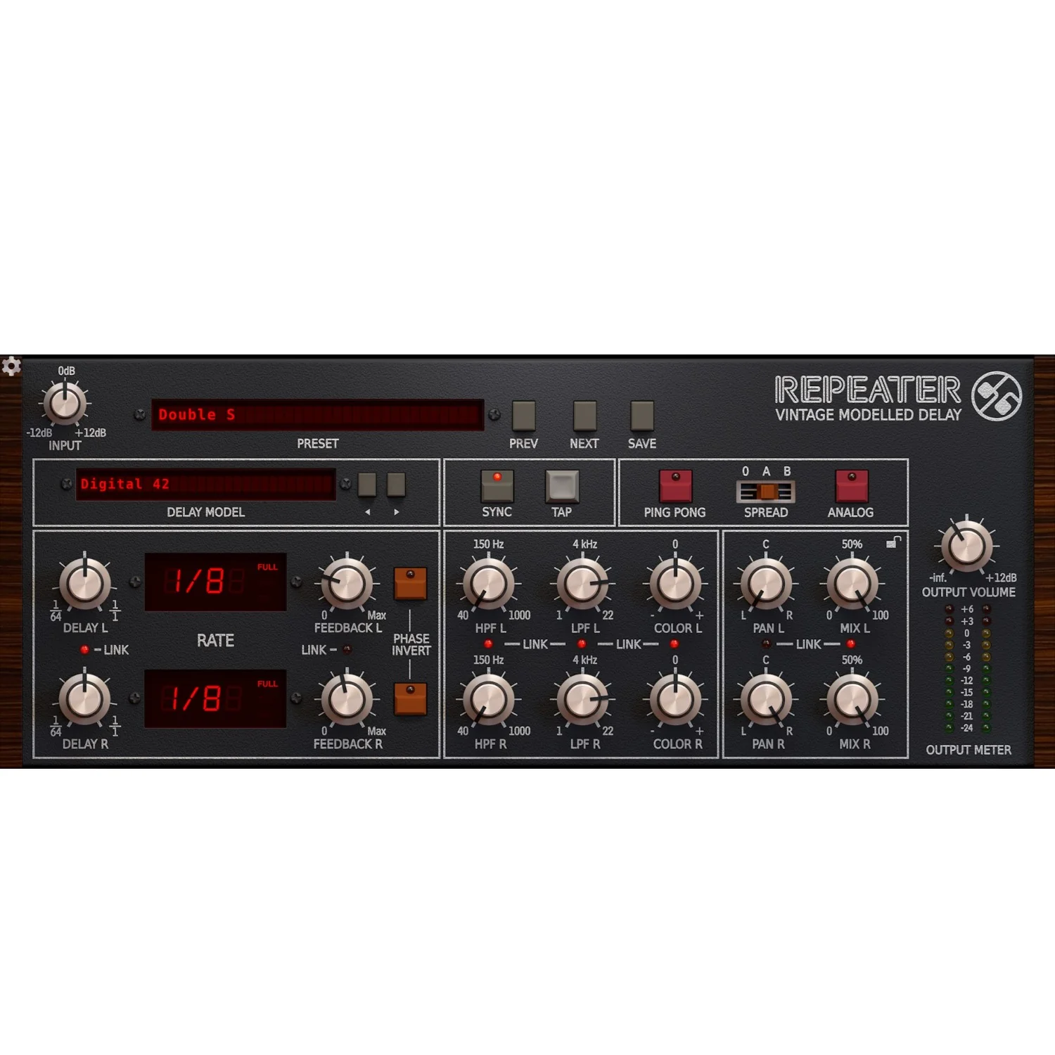 D16 Repeater Delay Effect – Professional Audio Software & Plugin