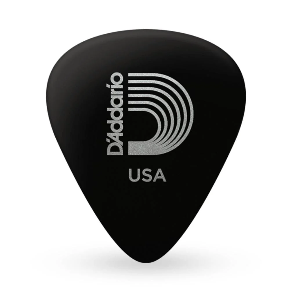 D'Addario Classic Celluloid Black 0.50mm Light Gauge Guitar Pick