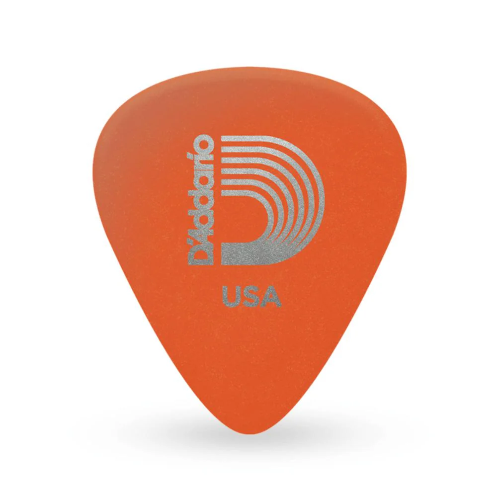D'Addario Duralin Standard Orange 0.60mm Light Gauge Guitar Pick