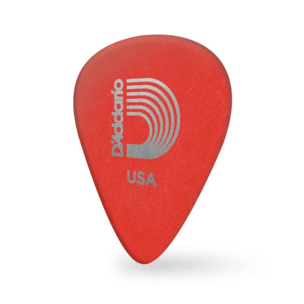 D'Addario Duralin Standard Red 0.50mm Super Light Gauge Guitar Pick - Image 2