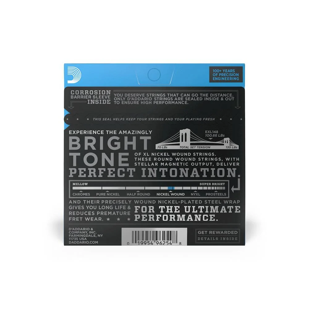 D'Addario EXL148 XL Extra Heavy Electric Guitar String Set - Image 3