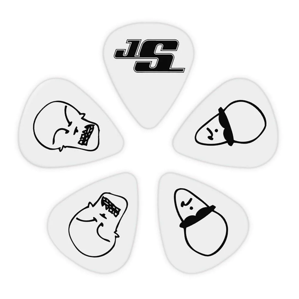 D'Addario Joe Satriani Signature Guitar Picks White- Pack of 10 - Image 3