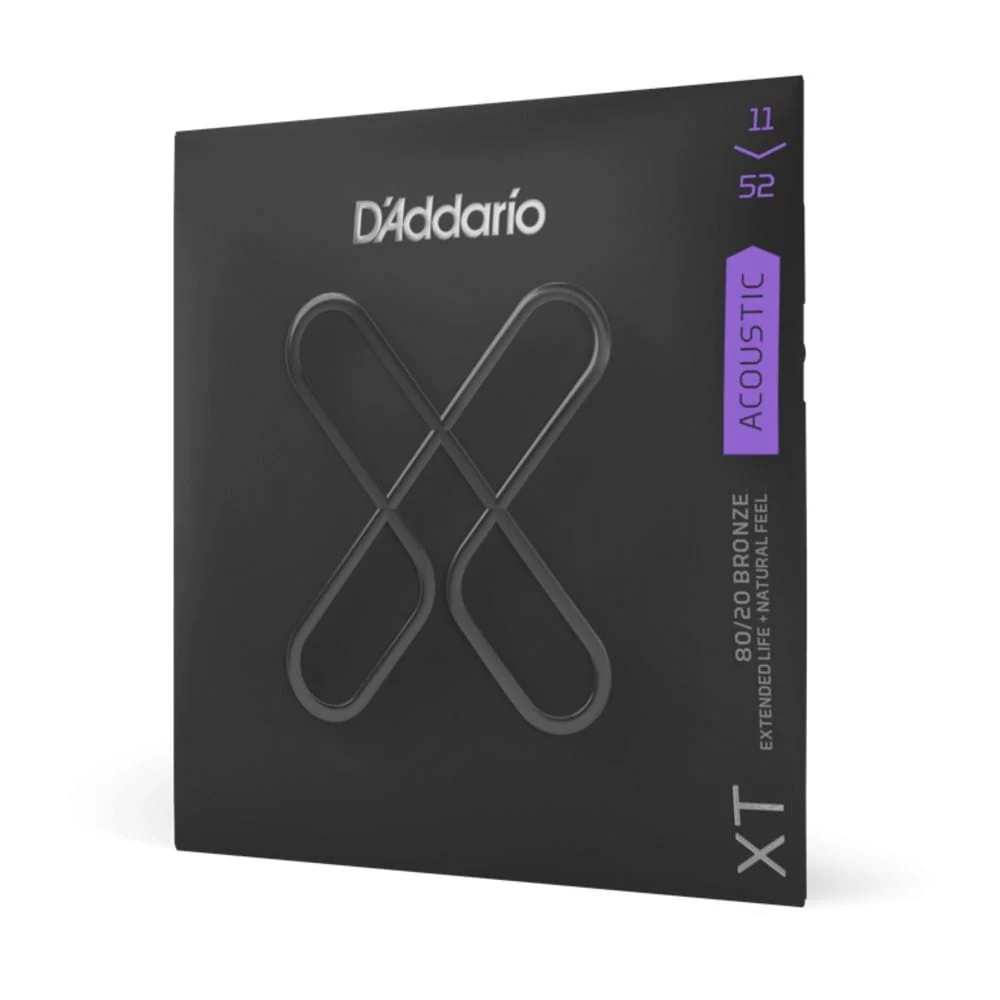 D'Addario XT 80/20 Bronze Acoustic Guitar Strings Coated Set - Image 4