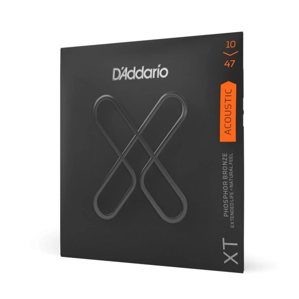 D'Addario XT Phosphor Bronze Acoustic Guitar Strings Coated Set