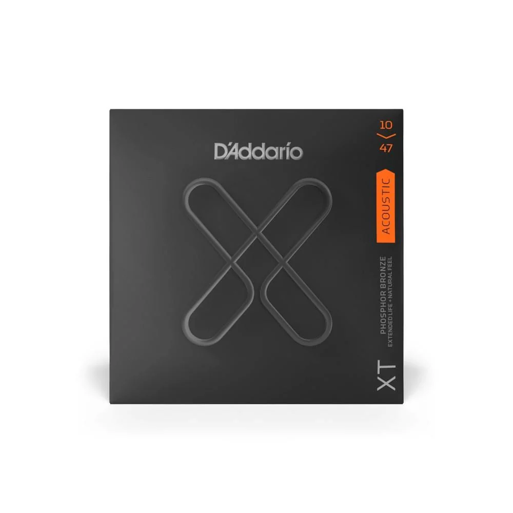 D'Addario XT Phosphor Bronze Acoustic Guitar Strings Coated Set - Image 2
