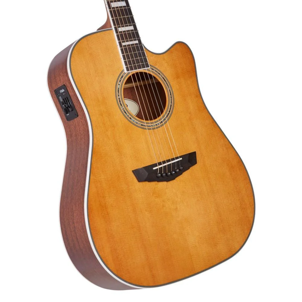 D'Angelico DAPD500ITBAPS Premier Bowery Electro Acoustic Guitar - Image 6
