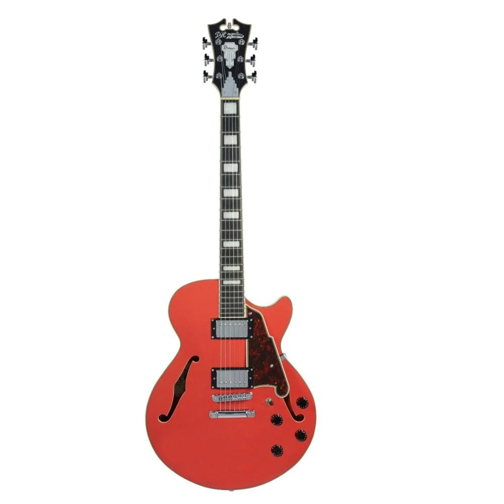 D'Angelico DAPSS Premier SS 6 String Electric Guitar - Tailpiece - Image 12