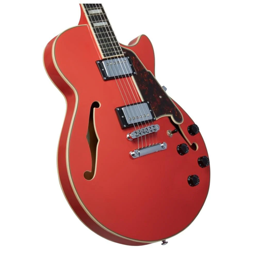 D'Angelico DAPSS Premier SS 6 String Electric Guitar - Tailpiece - Image 13