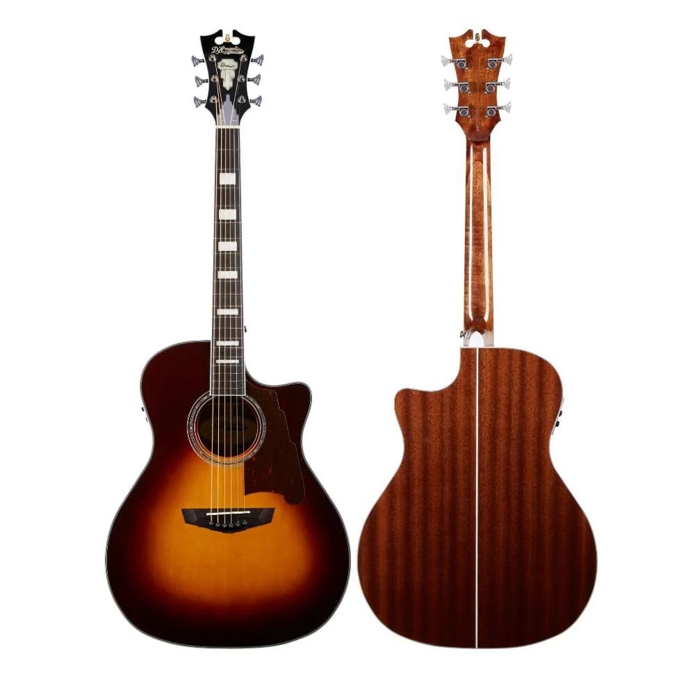 D'Angelico Premier Gramercy Electro Acoustic Guitar - Image 4