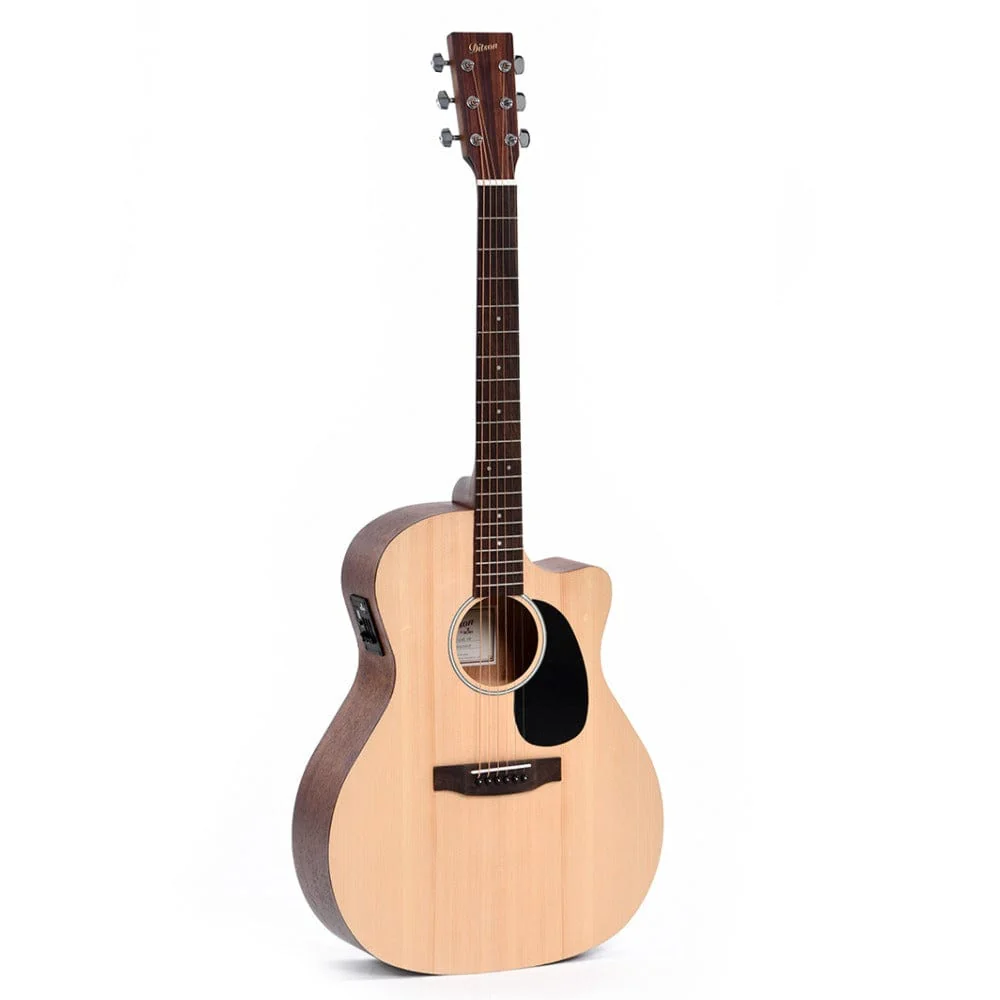 Ditson GC-10E 6 String Electro Acoustic Guitar - Natural