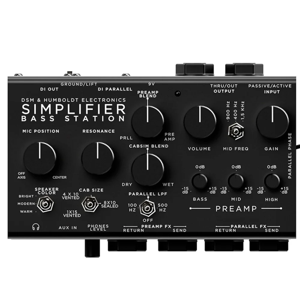 DSM & Humboldt Bass Station Analog Bass Preamp