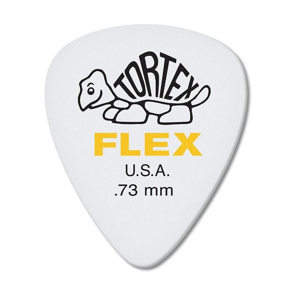 Dunlop 428R Tortex Flex Standard Nat - Pack of 6 - Image 3