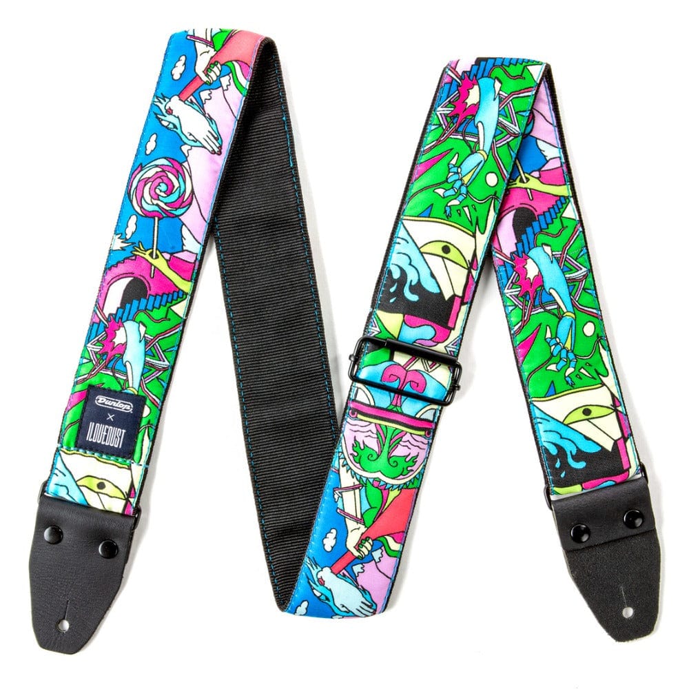 Dunlop ILD12 ILOVEDUST Sucker Guitar Strap
