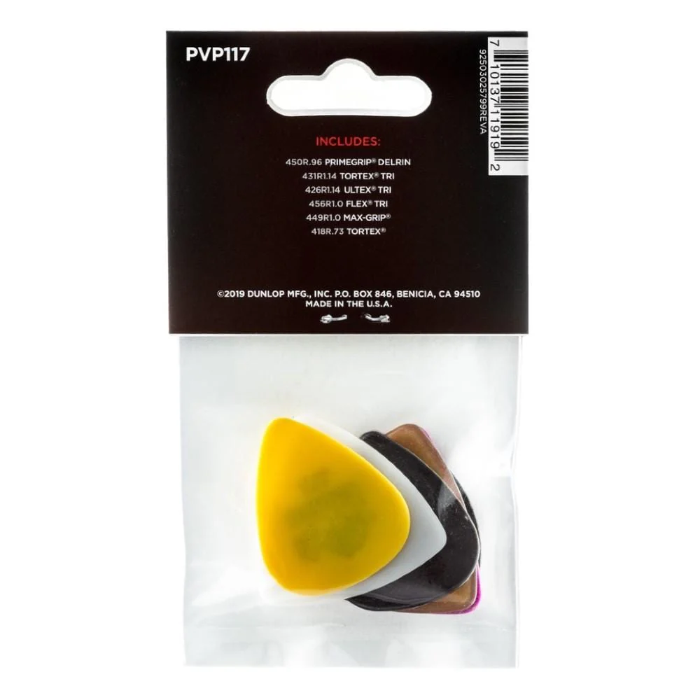 Dunlop PVP117 Bass Guitar Picks Variety Pack - Image 2