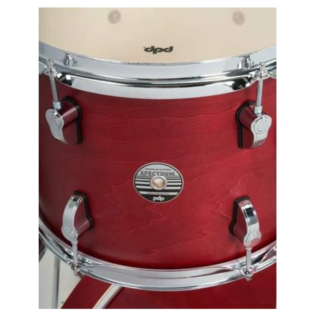 Dw Drum Workshop PDP Spectrum Series 20BD 5-Peice Shell Pack Acoustic Drum Set - Image 10