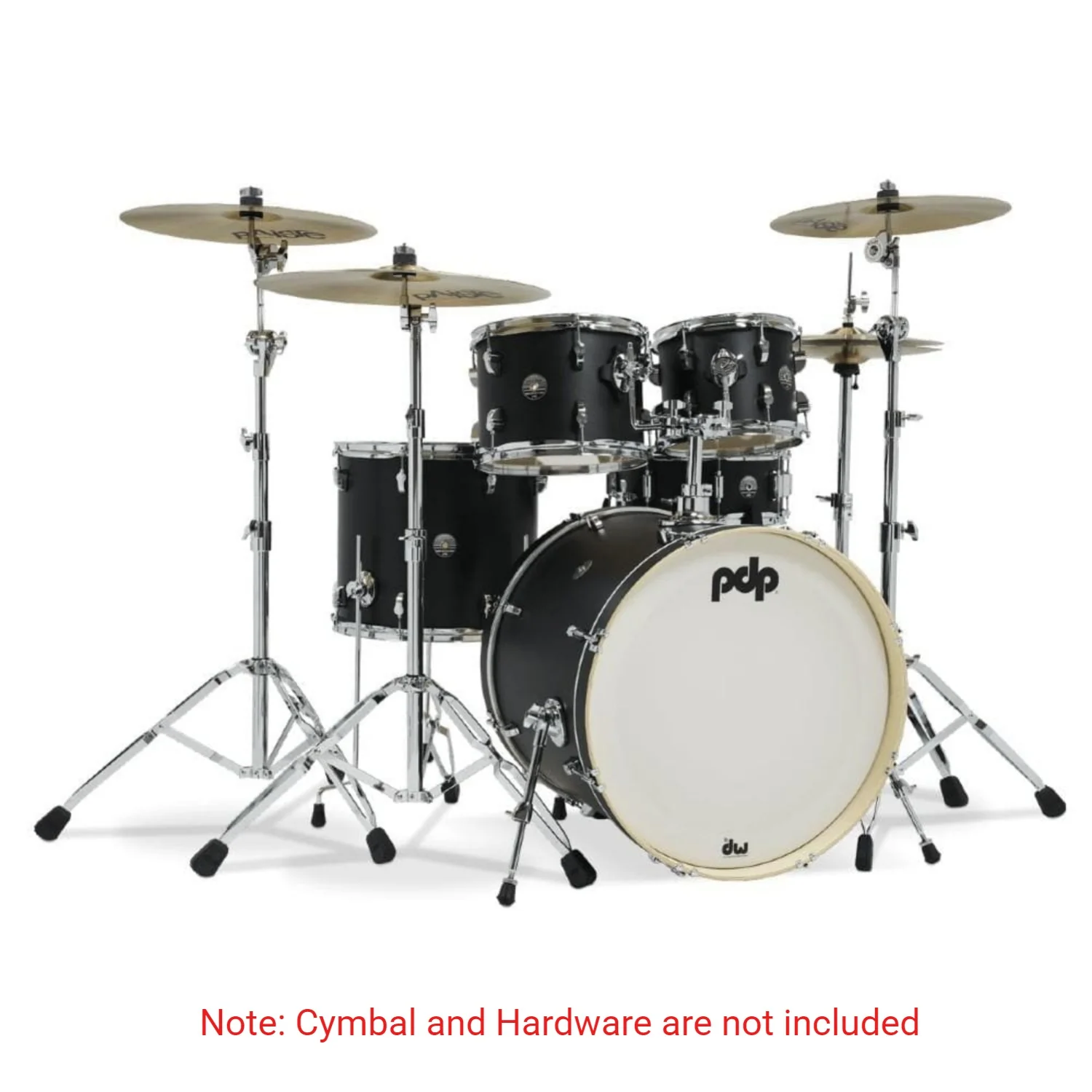 Dw Drum Workshop PDP Spectrum Series 22BD 5-Peice Shell Pack Acoustic Drum Set - Image 2