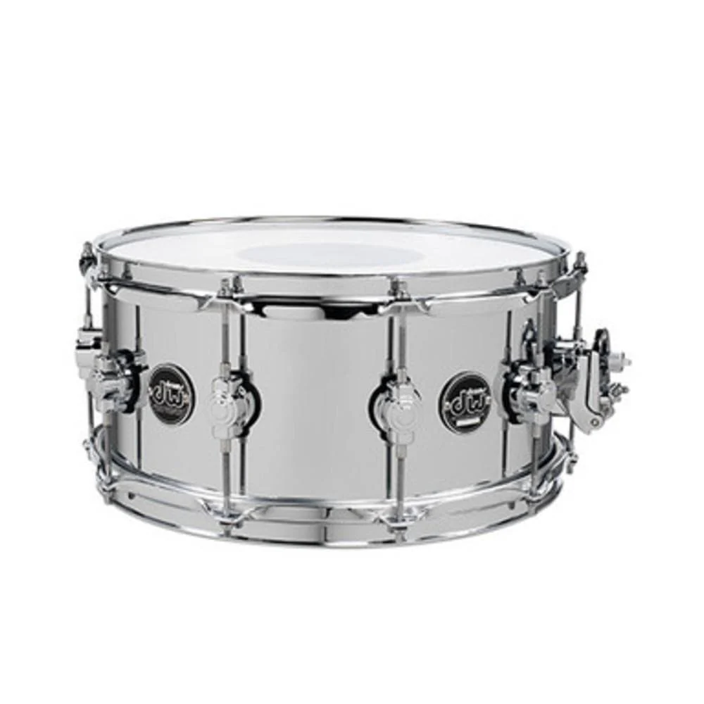 Dw Drum Workshop Performance Series Chrome Over Steel Snare Drum - Image 2