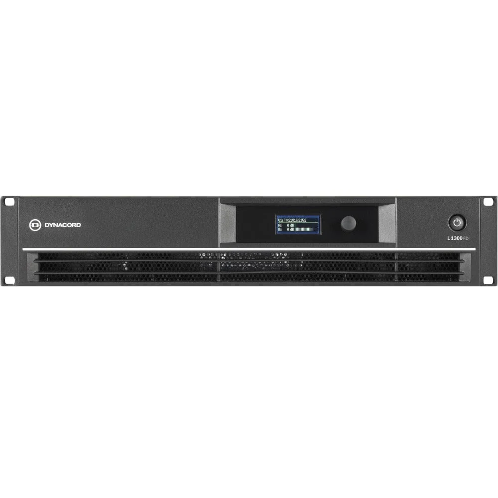 Dynacord  L1300FD DSP 2 x 650 w Power Amplifier - Image 2