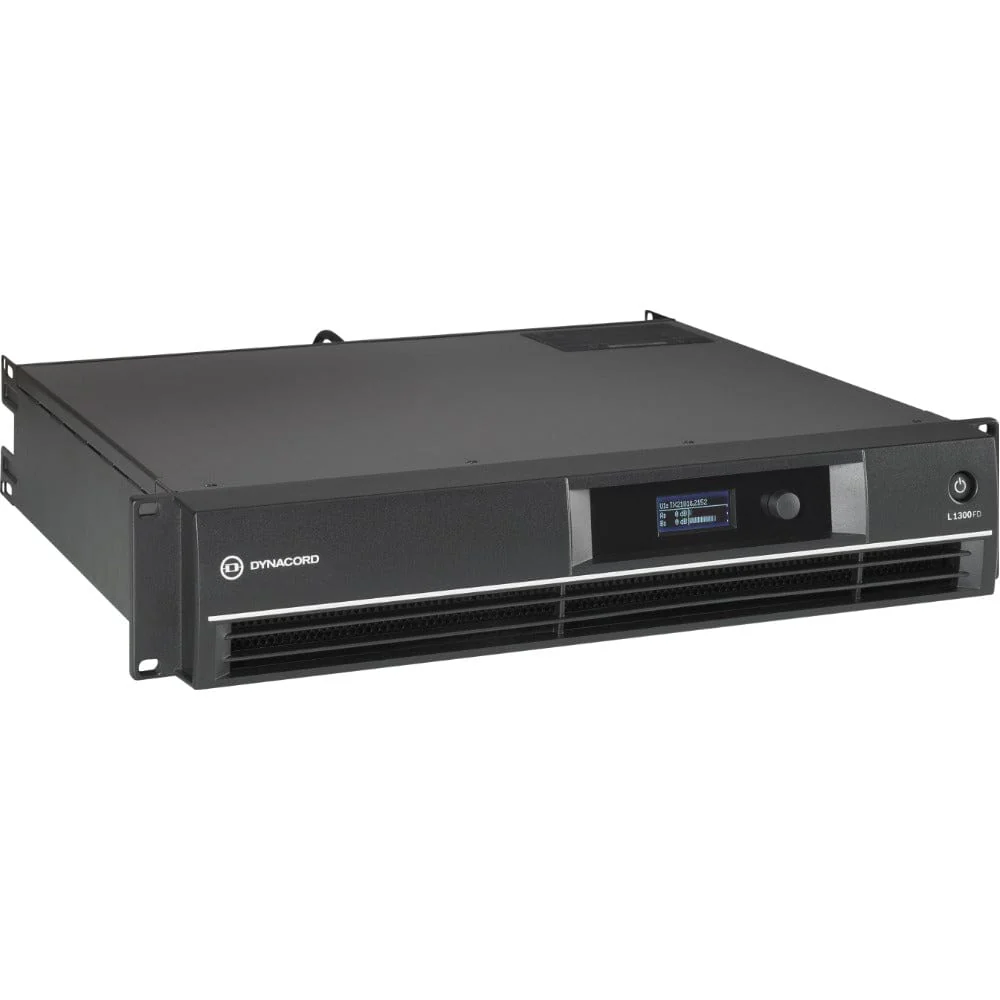 Dynacord  L1300FD DSP 2 x 650 w Power Amplifier - Image 4