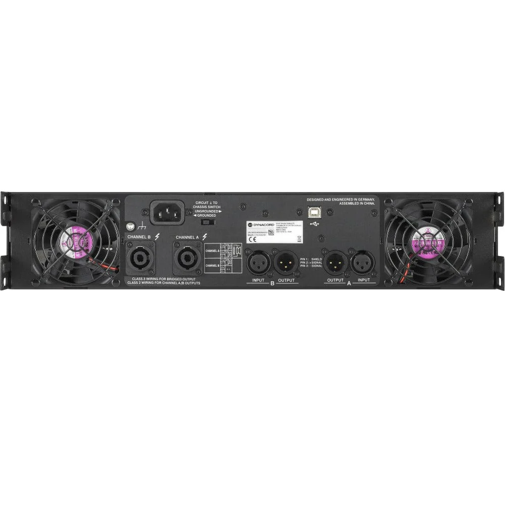 Dynacord  L1300FD DSP 2 x 650 w Power Amplifier - Image 5
