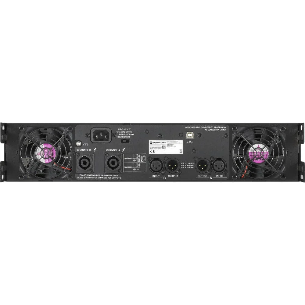 Dynacord L2800FD DSP 2 x 1400 w Power Amplifier - Image 5