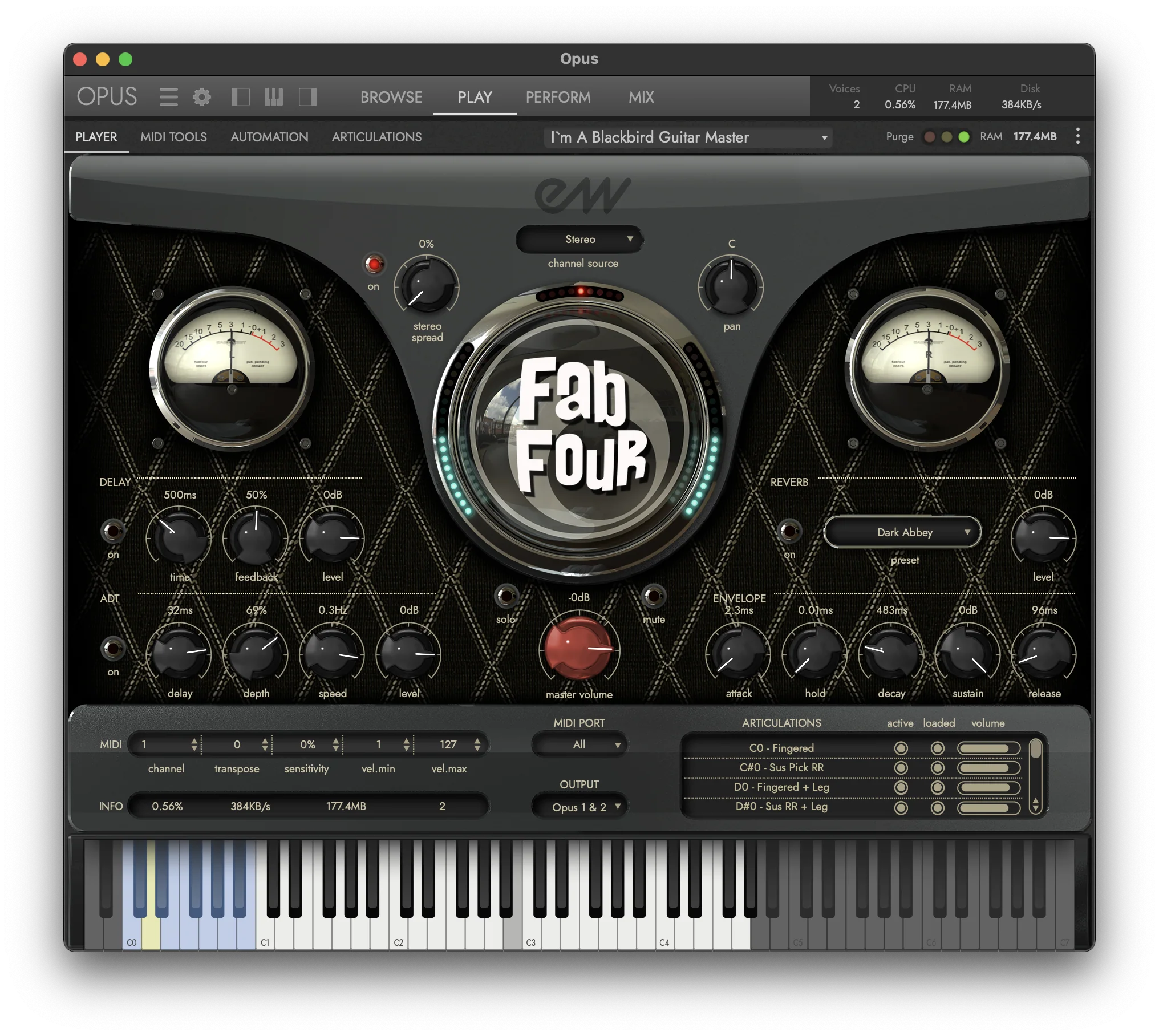 EastWest FAB FOUR: Rock Instrument Bundle – Professional Audio Software & Plugin - Image 2