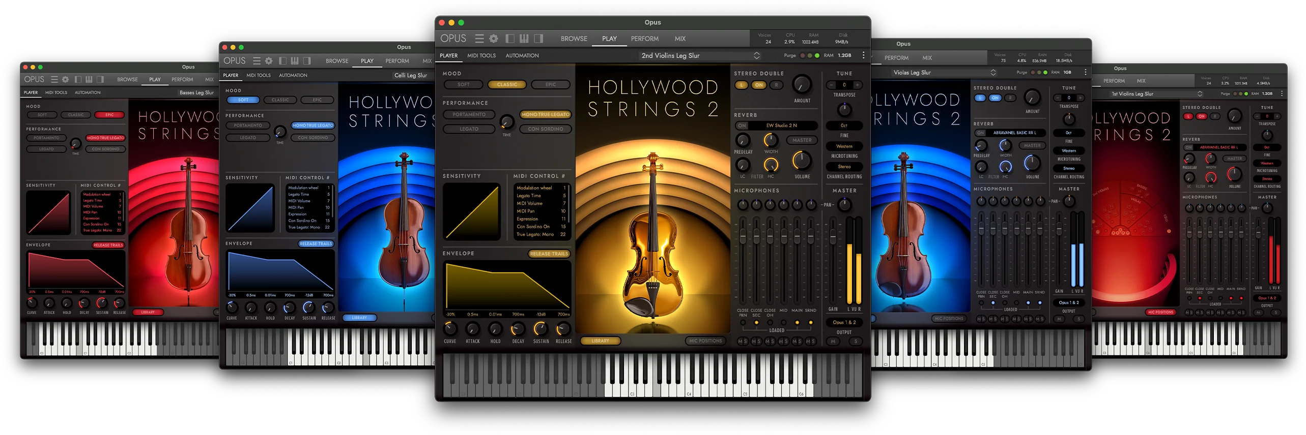 EastWest HOLLYWOOD STRINGS 2 Instrument Bundle – Professional Audio Software & Plugin - Image 3
