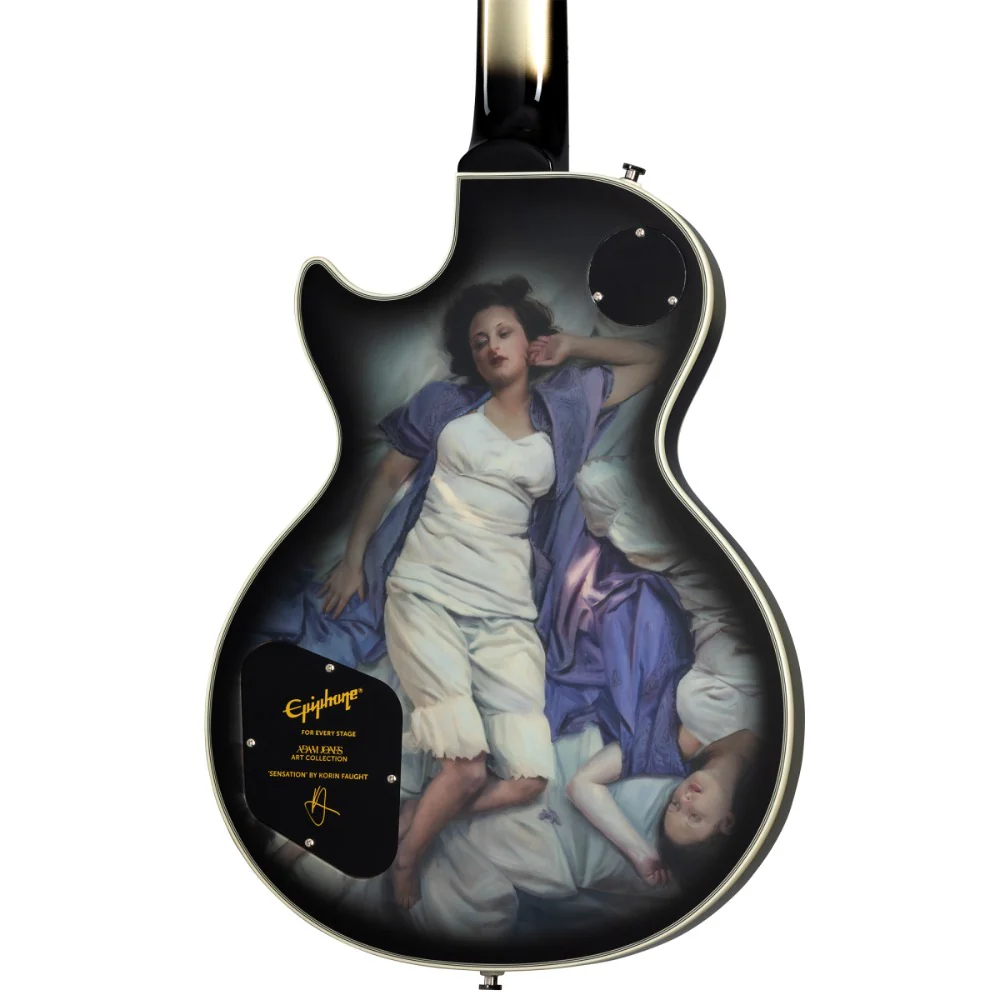 Epiphone Adam Jones Les Paul Custom Art Korin Faught’s Sensation 6 String Electric Guitar - Image 7
