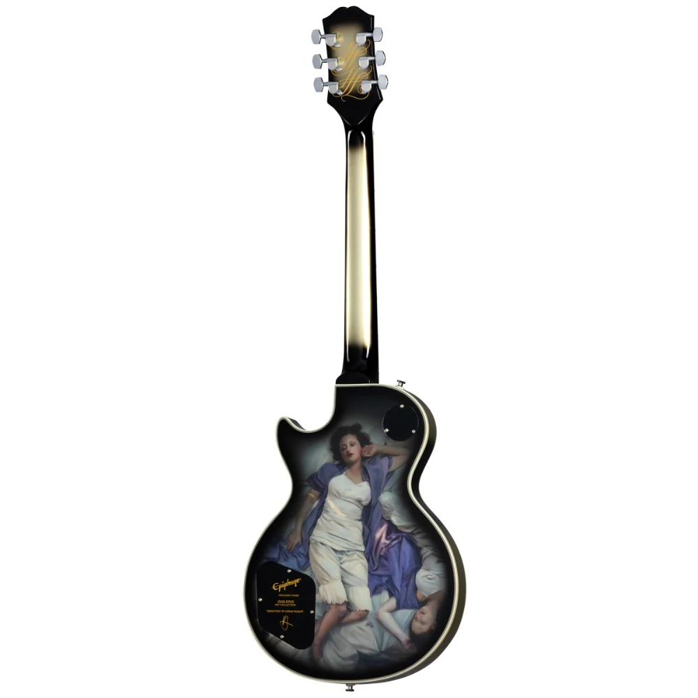 Epiphone Adam Jones Les Paul Custom Art Korin Faught’s Sensation 6 String Electric Guitar - Image 8