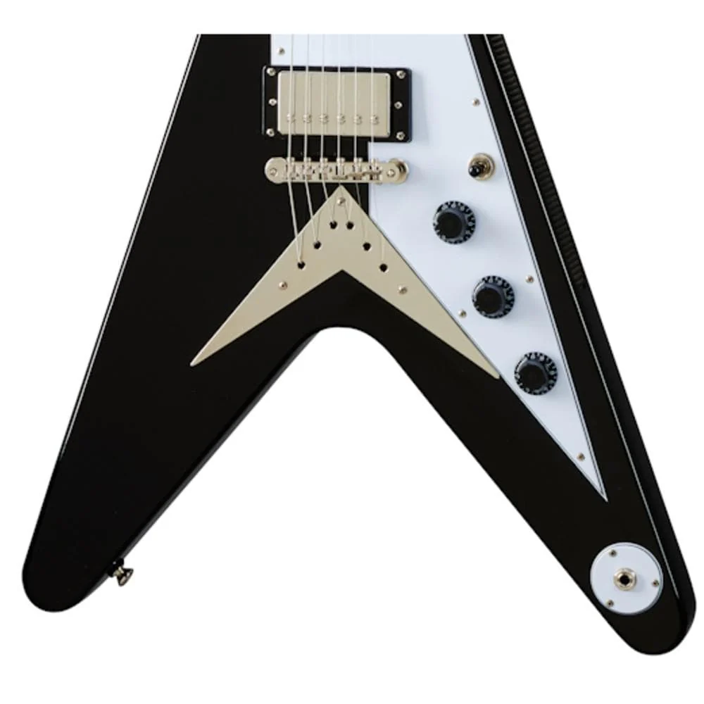 Epiphone Flying V 6-Strings Electric Guitar- Ebony - Image 2