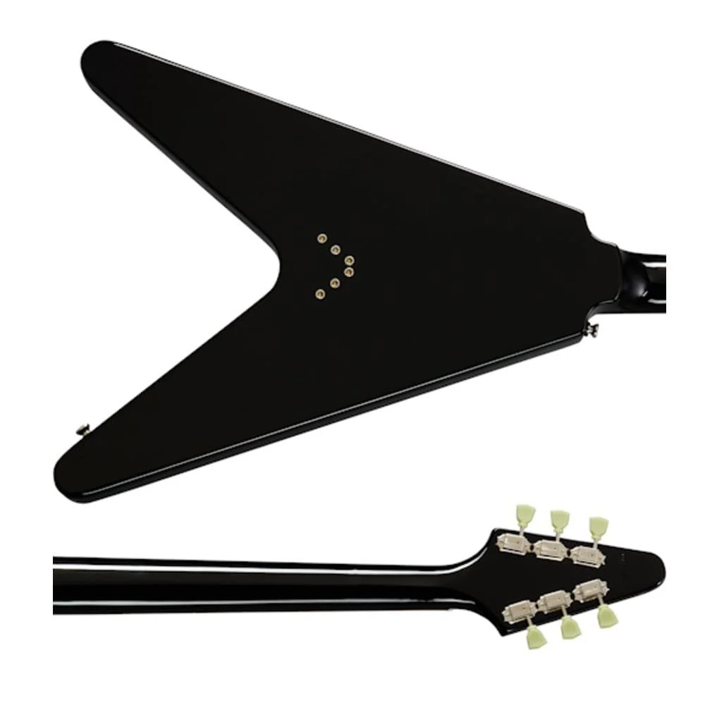 Epiphone Flying V 6-Strings Electric Guitar- Ebony - Image 3