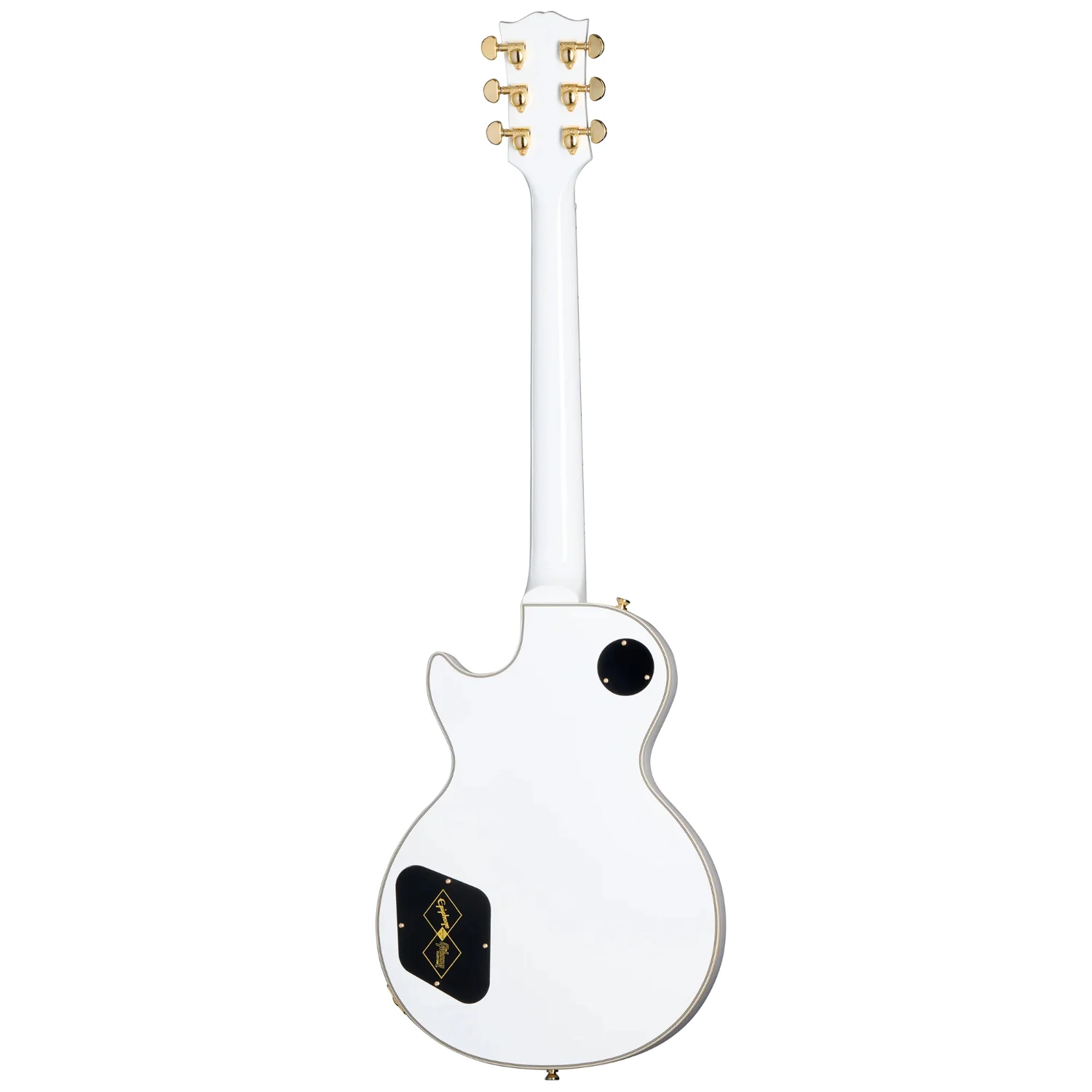 Epiphone Les Paul Custom 6 String Electric Guitar - Alpine White - Image 4