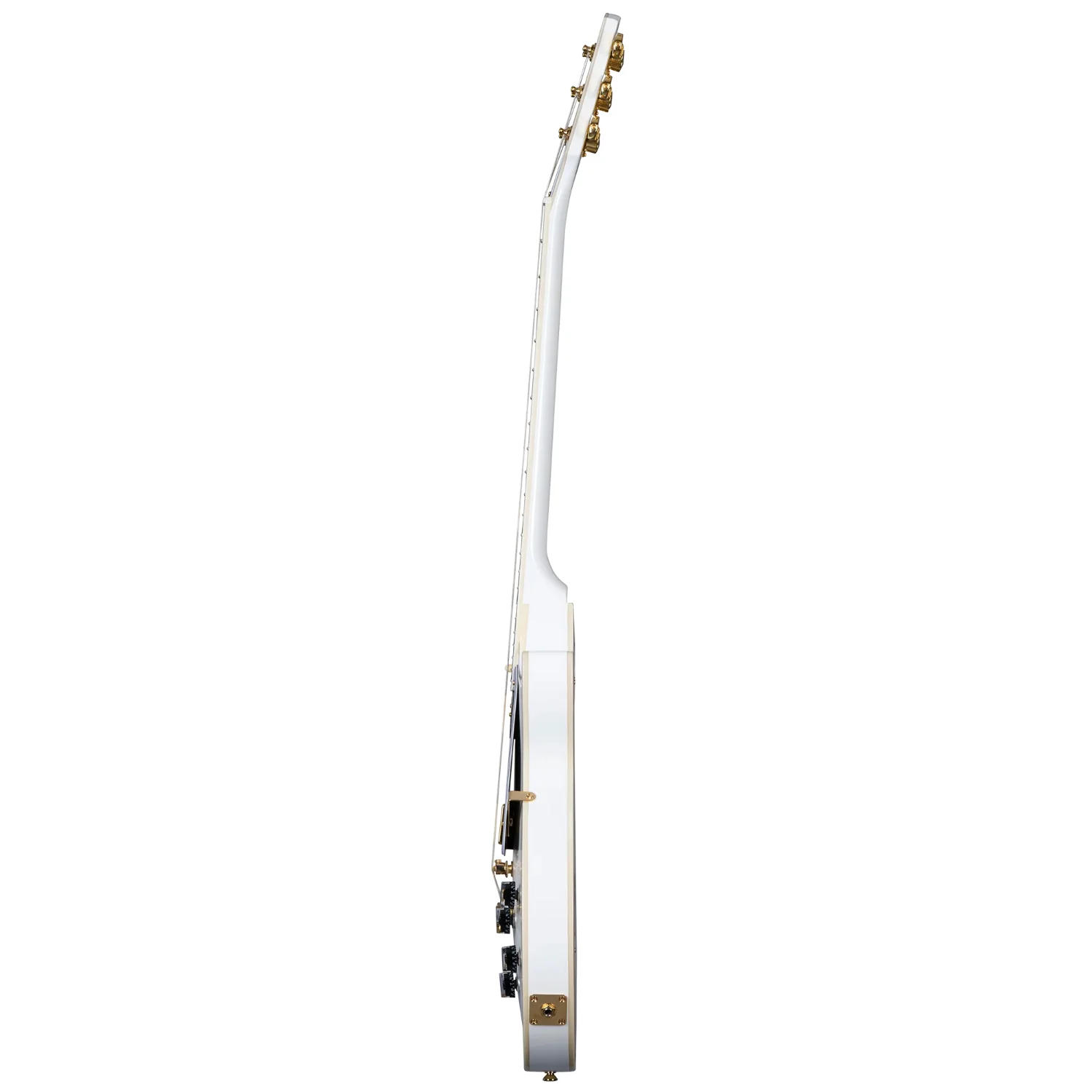 Epiphone Les Paul Custom 6 String Electric Guitar - Alpine White - Image 5