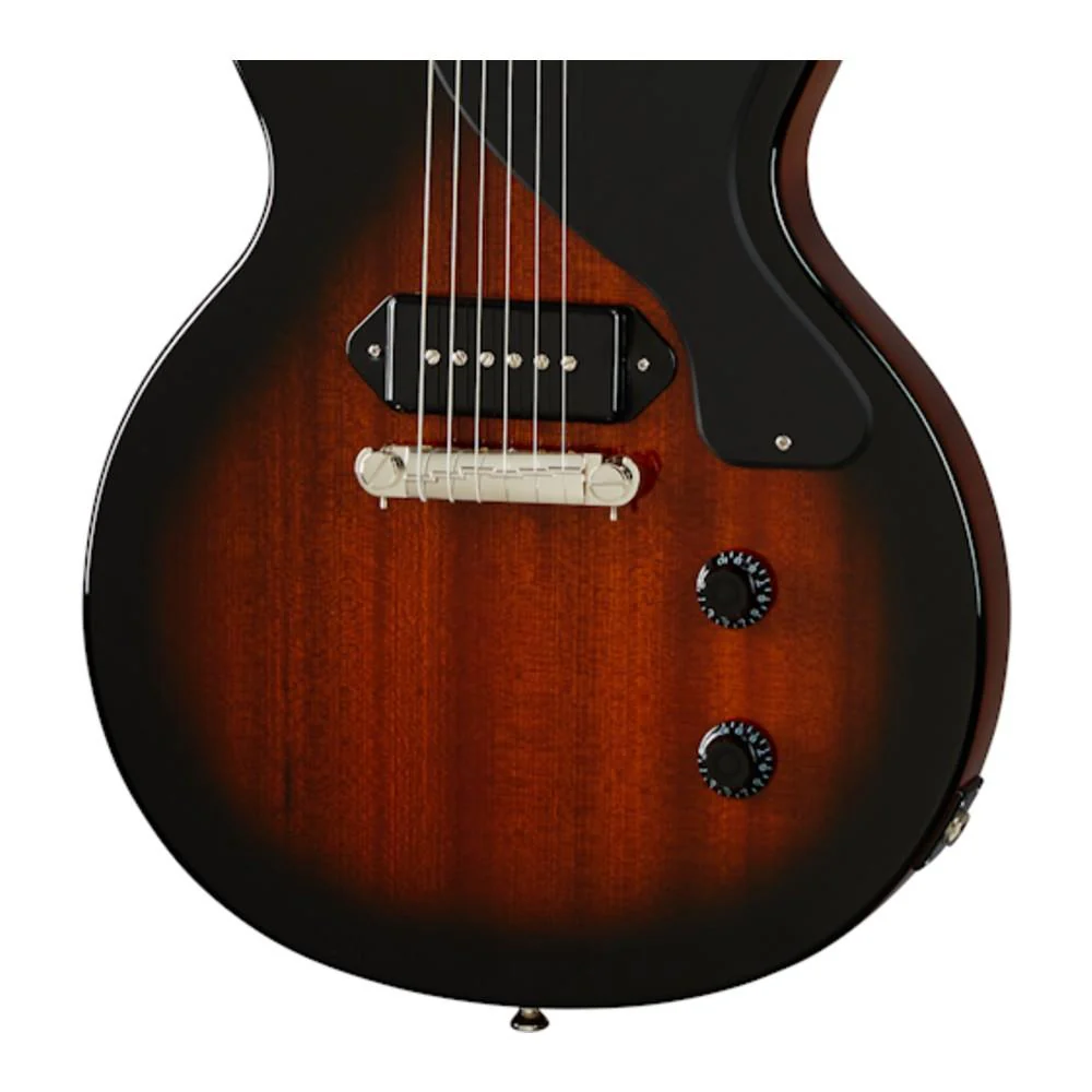 Epiphone Les Paul Junior 6 String Electric Guitar - Tobacco Burst - Image 4