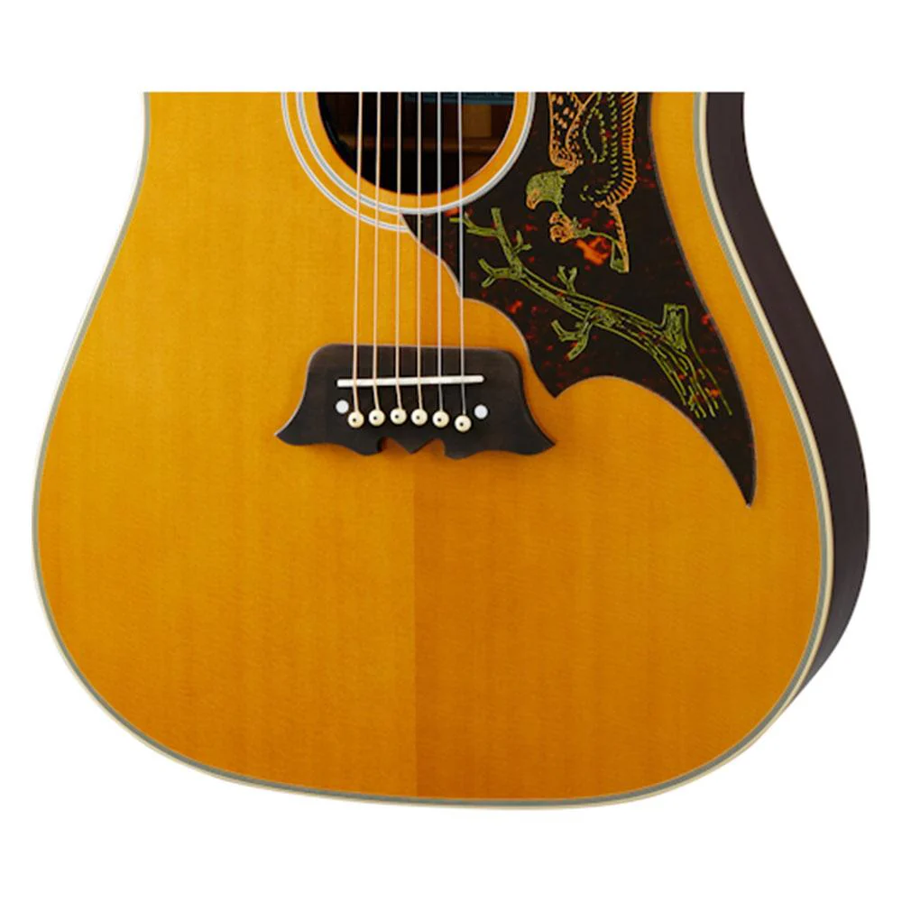 Epiphone Masterbilt Excellente Electro Acoustic Guitar - Antique Natural Aged - Image 3