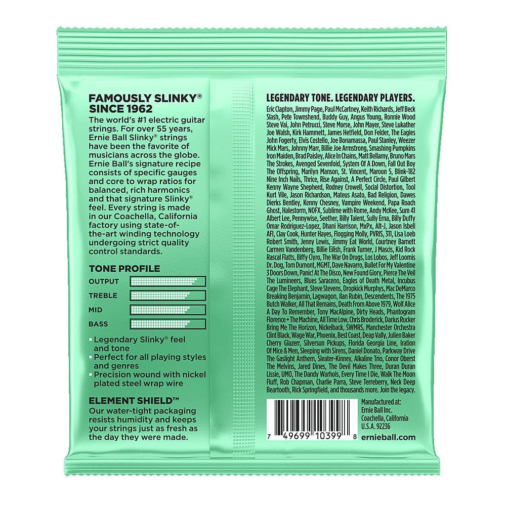 Ernie Ball 2229 Nickel Wound Hyper Slinky 8-42 Electric Guitar String Set - Image 2