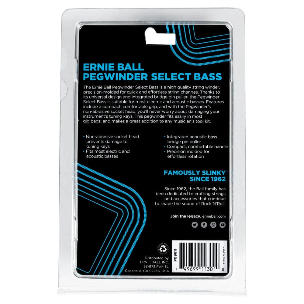 Ernie Ball 9611 Bass Pegwinder Select - Image 4