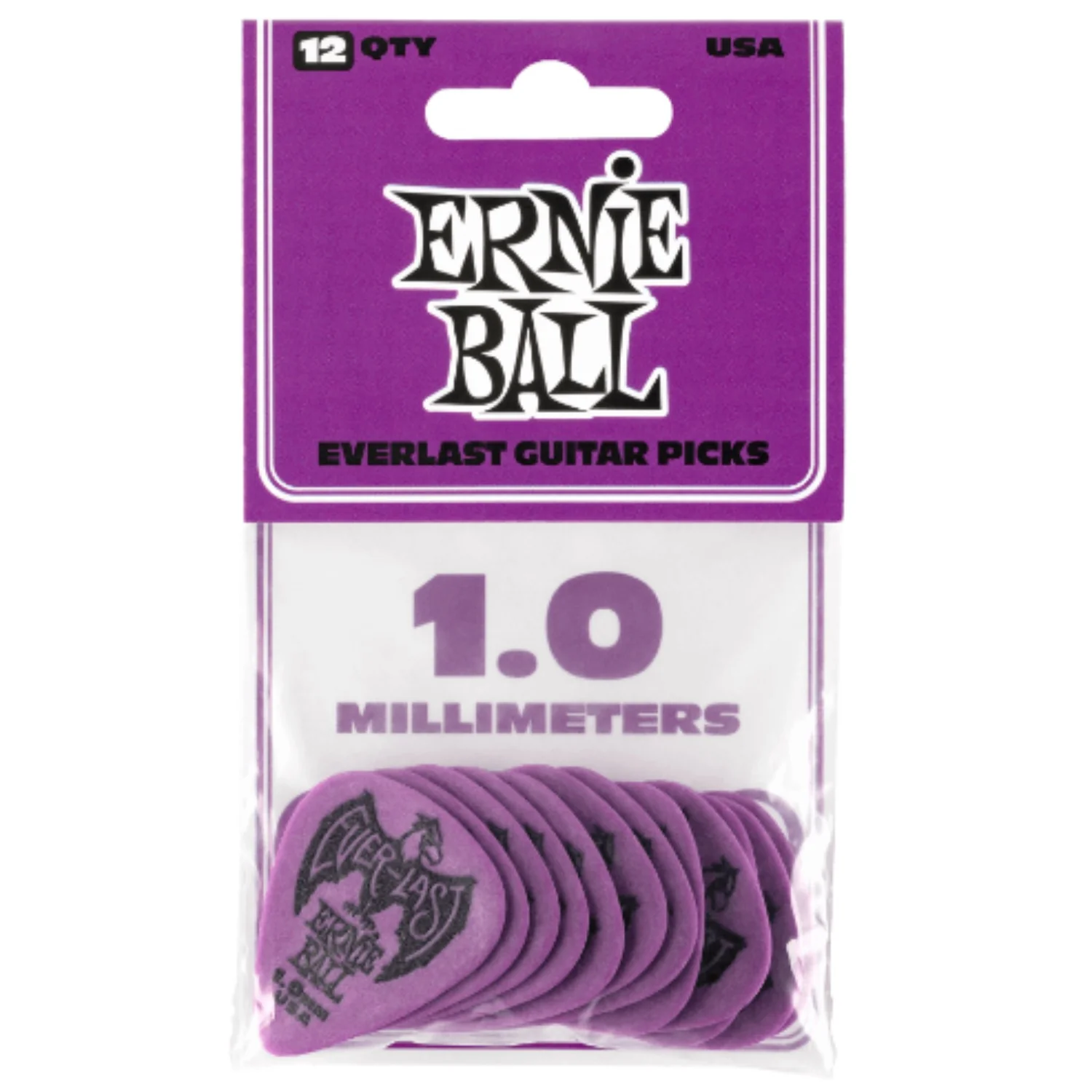 Ernie Ball Everlast Guitar Picks - Pack of 12 - Image 13