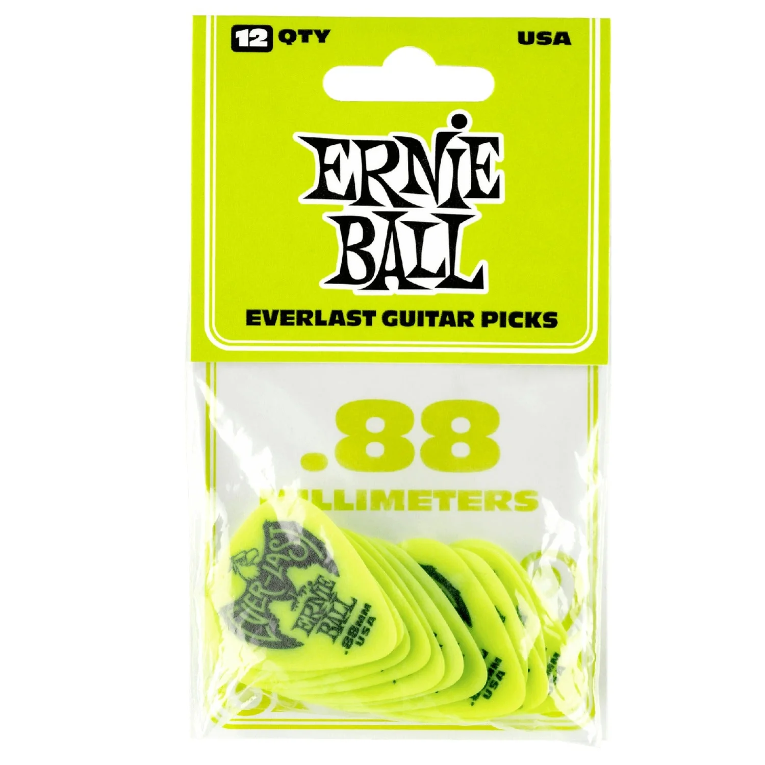 Ernie Ball Everlast Guitar Picks - Pack of 12 - Image 9