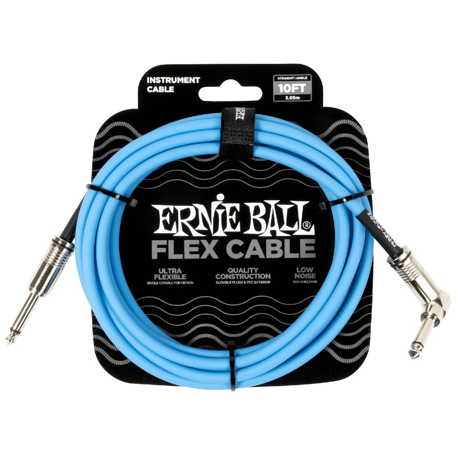 Ernie Ball Flex 10ft Instrument Cable - Image 3