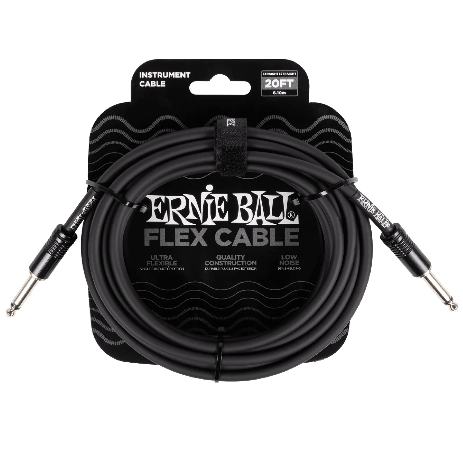 Ernie Ball Flex 10ft Straight/Straight Instrument Cable - Image 3