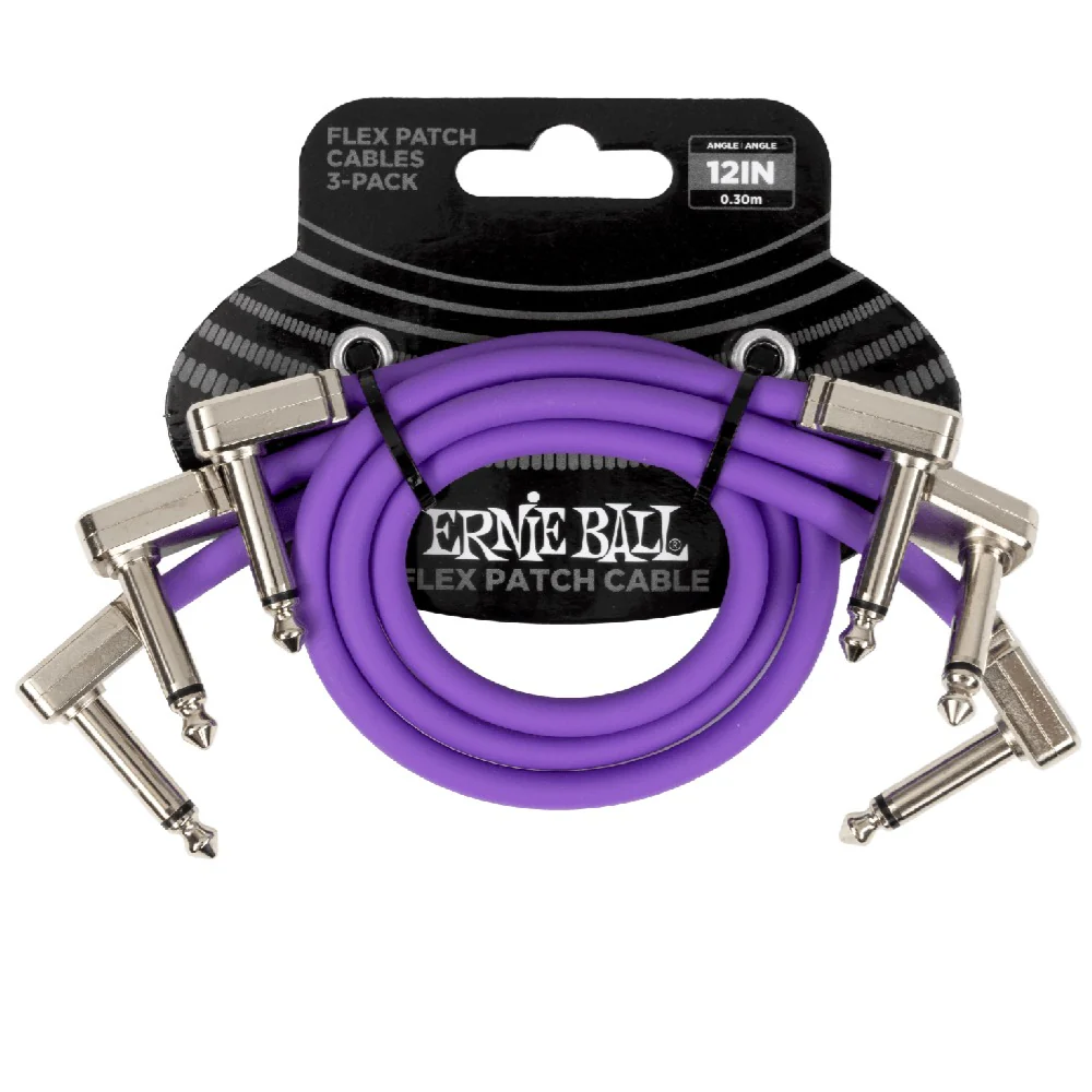 Ernie Ball Flex Patch Cable - Pack of 3 - Image 11