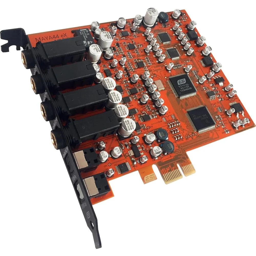 ESI Maya 44 eX PCI Express Audio Interface with 4 in 4 Out - Image 2