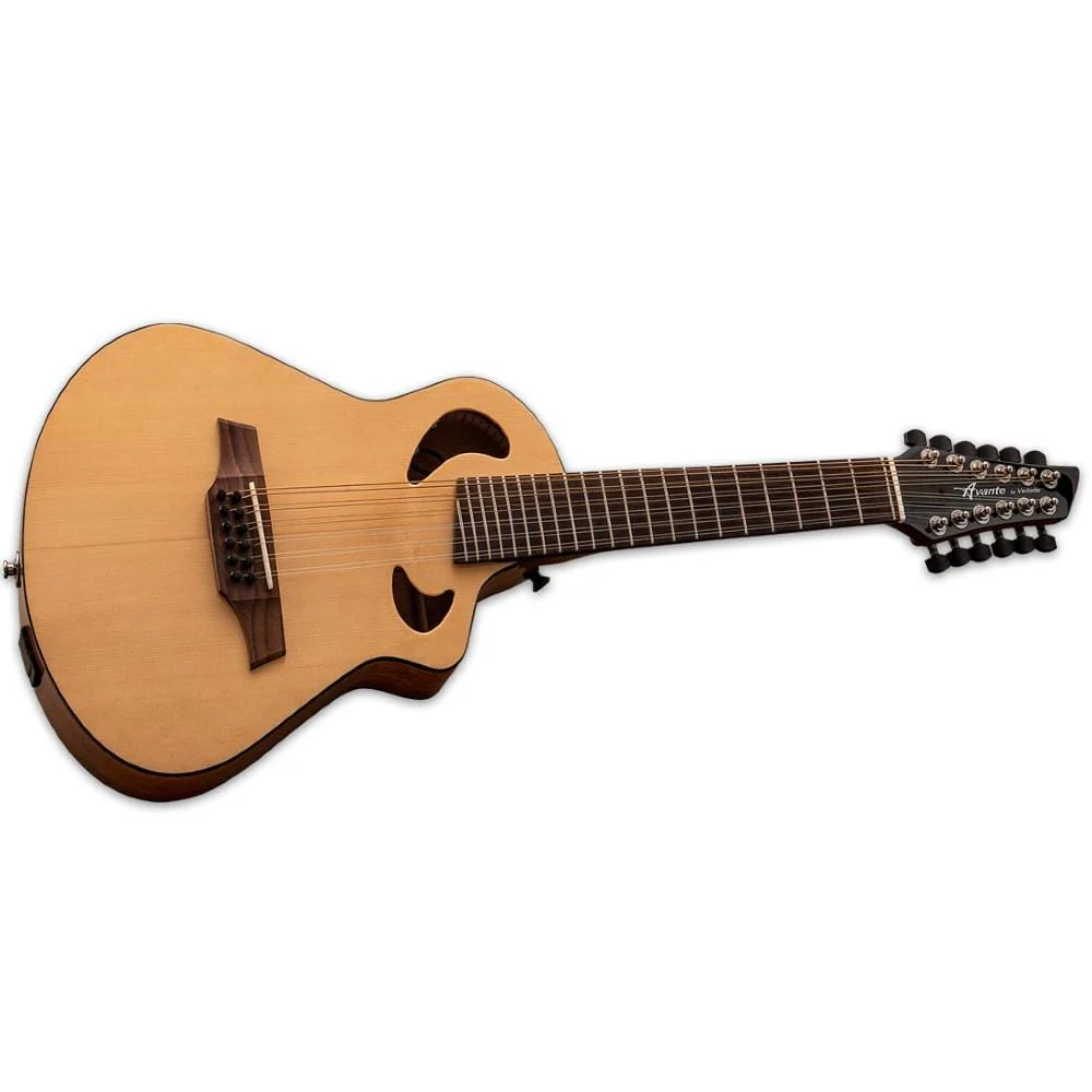 ESP Avante Gryphon AG12 12 String Electro Acoustic Guitar With Bag - Image 3
