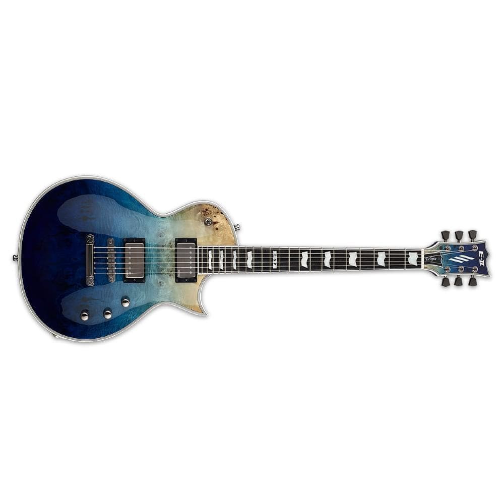 ESP E-II Eclipse Series 6 String Electric Guitar - Blue Natural Fade
