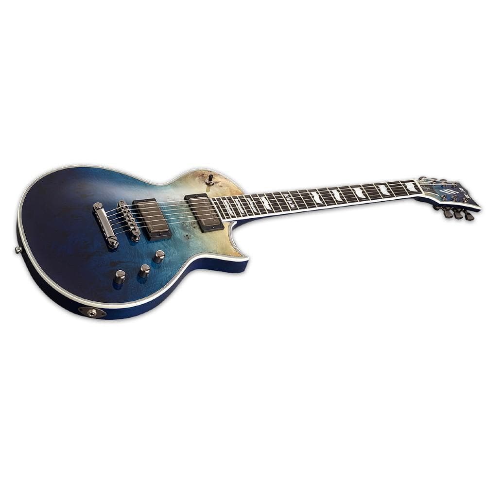 ESP E-II Eclipse Series 6 String Electric Guitar - Blue Natural Fade - Image 3